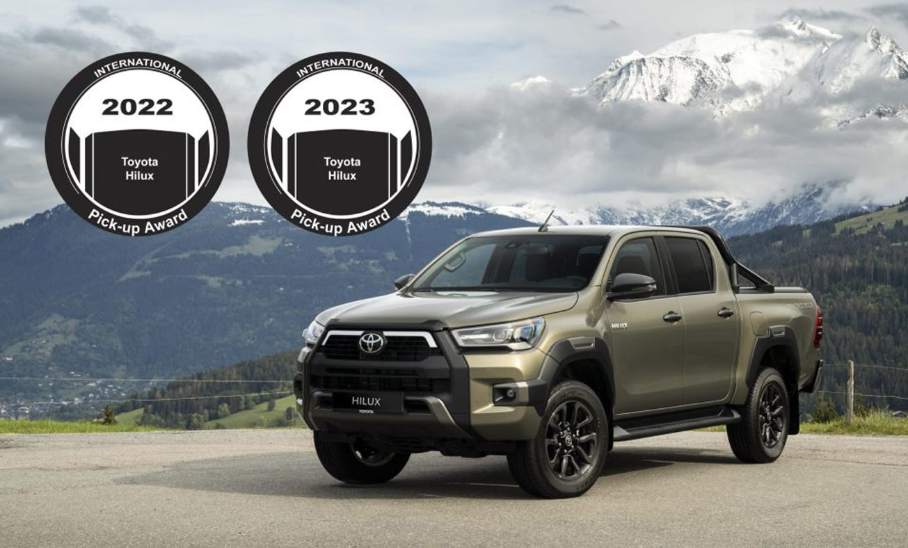 LE TOYOTA HILUX REMPORTE L’INTERNATIONAL PICK-UP AWARD !